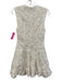 Simkhai Size 2 White Polyester Blend Sleeveless Applique Detailing Mini Dress White / 2