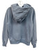 Parke Size S/M Slate Blue Long Sleeve Embroidered Logo Front Pocket Sweatshirt Slate Blue / S/M