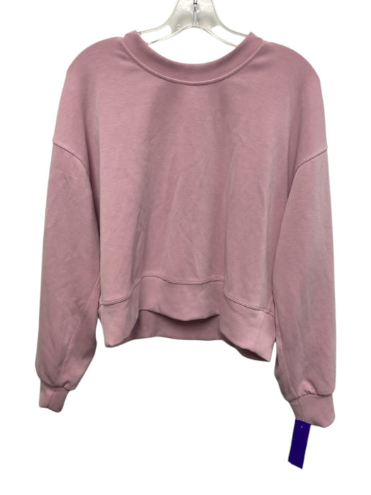 Lululemon Size 4 Dusty Pink Polyester Blend Long Sleeve Athleisure Pullover Top Dusty Pink / 4