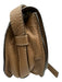 Chloe Brown Leather Flap Top Saddle Adjustable Strap Crossbody Bag Brown / Mini