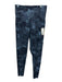 Spanx Size M Blue & Black High Rise Tie Dye Full Length Leggings Blue & Black / M
