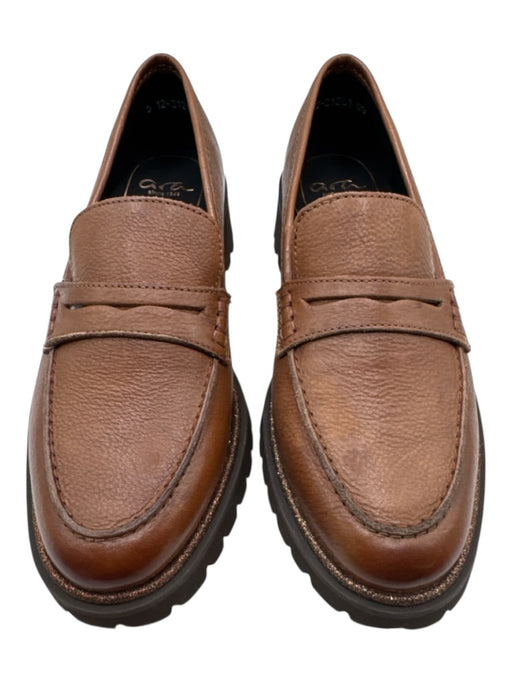 Ara Shoe Size 5 Brown & Black Leather Loafers Brown & Black / 5