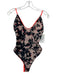 Maaji Size L Neon Orange & Beige Polyester & Spandex Adjustable straps Swimsuit Neon Orange & Beige / L