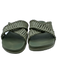 melissa / salinas Shoe Size 7 Olive Green Rubber Criss Cross Slide Mules Sandals Olive Green / 7