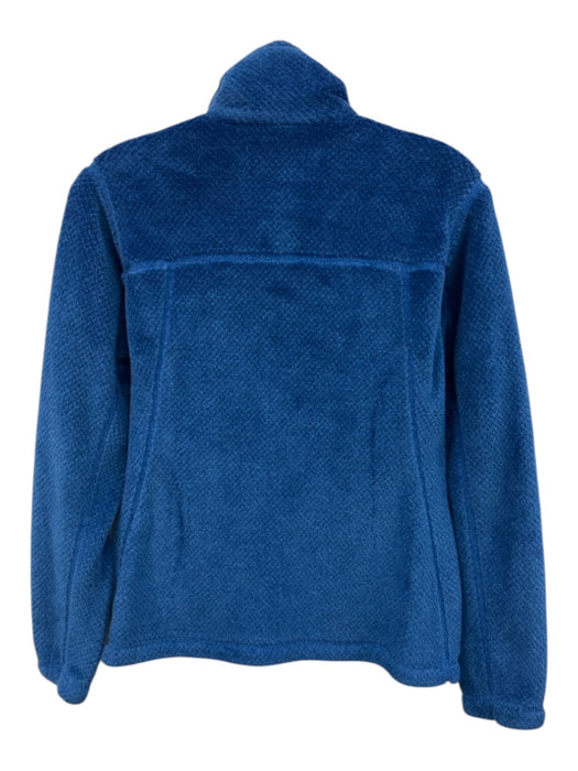 Patagonia Size XS Blue Polyester Zip Close Fleece turtle neck Jacket Blue / XS