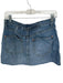 We The Free Size 28 Med Dark Wash Cotton Cut off Denim Skirt Med Dark Wash / 28