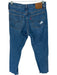 Levi's Size 27 Med Dark Wash Cotton High Waist Straight Leg distressed Jeans Med Dark Wash / 27