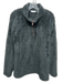 Rowm Size XL Black Synthetic fleece Quarter Zip Men's Jacket Black / XL