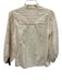 Figue Size XS Cream Cotton Long Balloon Sleeve Crochet Lace 1/4 Button Top Cream / XS