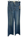 Nili Lotan Size 25 Medium Wash Cotton Denim Button Flap Patch Pockets Jeans Medium Wash / 25