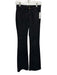 MIH Jeans Size 25 Black Cotton Blend Denim High Rise Flare Leg Jeans Black / 25