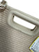 Maje Beige Polypropylene Blend Woven Magnetic Close Gold Tone Hardware Tote Bag Beige