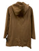 Lauren Ralph Lauren Black Size S Light Brown Cotton & Polyester Hood Coat Light Brown / S