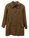 Lauren Ralph Lauren Black Size S Light Brown Cotton & Polyester Hood Coat Light Brown / S