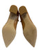 Stuart Weitzman Shoe Size 8.5 B Camel Brown Leather Pointed Toe Booties Camel Brown / 8.5 B