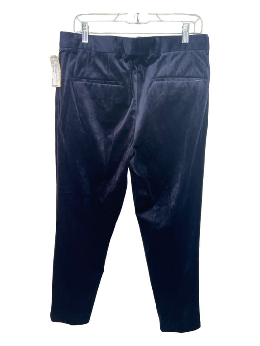 Scotch & Soda Size 32 Navy Polyester Solid Zip Fly Men's Pants 32