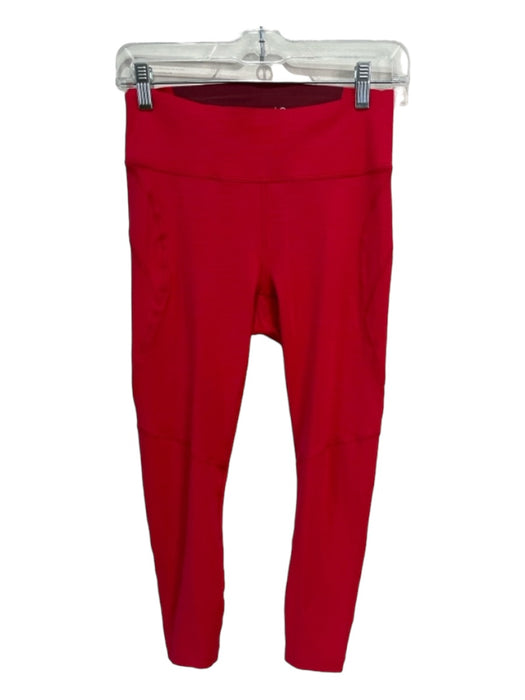 Outdoor Voices Size S Red Nylon Blend Compression Leggings Red / S