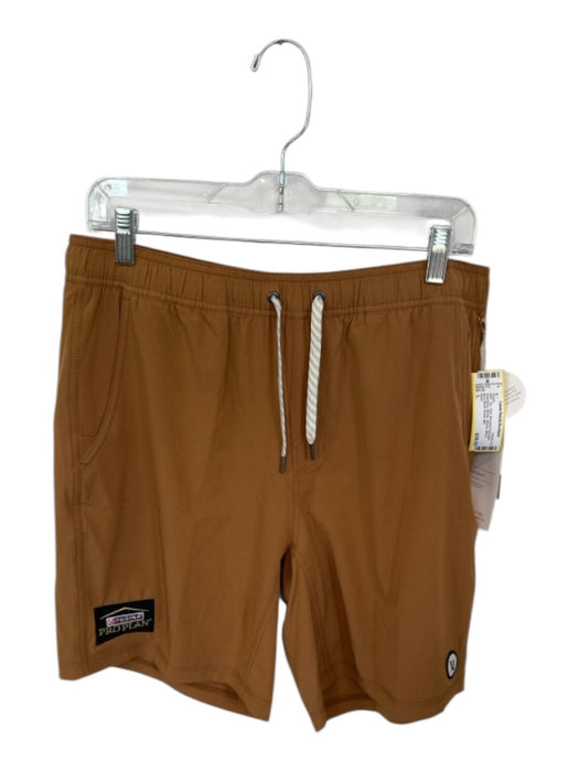Vuori NWT Size L Tan Recycled Polyester Solid Athletic Men's Shorts Tan / L
