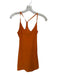 Outdoor Voices Size XS Orange Nylon Blend Racerback Built - In Shorts Dress Orange / XS