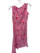 Escada Size 36 Pink & Taupe Silk Sleeveless Flowers Maxi Dress Pink & Taupe / 36