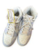 Nike Shoe Size 6 Periwinkle & White Leather High Top Perforated Sneakers Periwinkle & White / 6