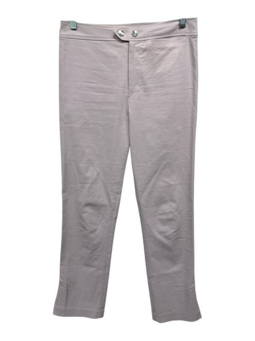Isabel Marant Size 38 Light Pink Cotton Blend Snap Button Trouser Zip Fly Pants Light Pink / 38