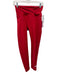 Beyond Yoga Size M Red Polyester Blend Heathered Elastic Waist Athletic Leggings Red / M
