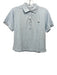 Outdoor Voices Size XS Pastel Blue Cotton Short Sleeve Embroidered Logo Polo Top Pastel Blue / XS