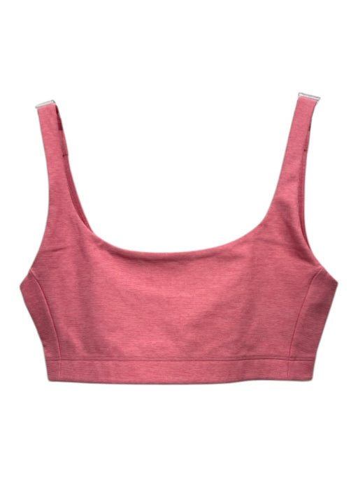 Outdoor Voices Size S Salmon Pink Polyester Blend Round Neck Athletic sports bra Salmon Pink / S