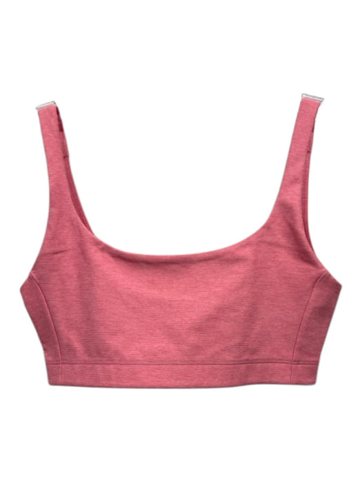 Outdoor Voices Size S Salmon Pink Polyester Blend Round Neck Athletic sports bra Salmon Pink / S