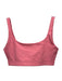 Outdoor Voices Size S Salmon Pink Polyester Blend Round Neck Athletic sports bra Salmon Pink / S