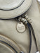 See By Chloe Yellow Beige Leather Gold Tone Hardware Zipper Detail Tassel Bag Yellow Beige / Small