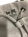 Coach Taupe Beige Leather Drawstring Removable Strap Magnetic Snap Closure Bag Taupe Beige