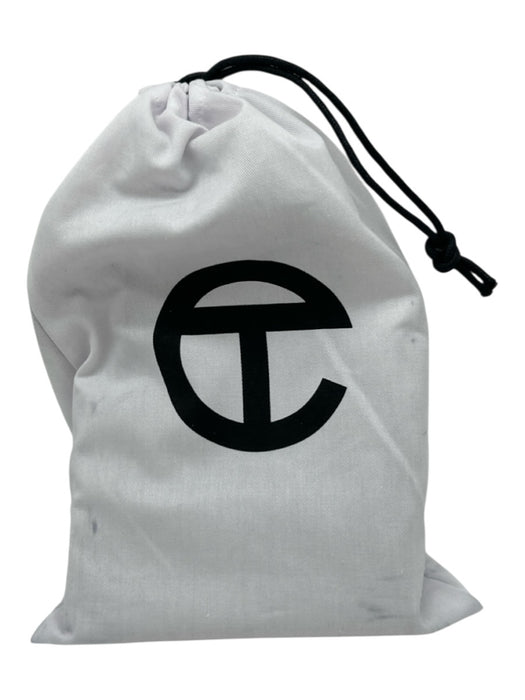 Telfar Chocolate Brown PU Leather Logo Magnetic Snap Closure Multiple Straps Bag Chocolate Brown / Small