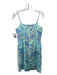 Lilly Pulitzer Size 6 Blue & Yellow Cotton Spaghetti Strap Dress Blue & Yellow / 6