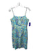 Lilly Pulitzer Size 6 Blue & Yellow Cotton Spaghetti Strap Dress Blue & Yellow / 6