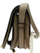 Chloe Taupe Gray Leather Flap Top Saddle Crossbody Adjustable Strap Bag Taupe Gray / Mini
