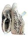Golden Goose Shoe Size 38 Cream & Black Leather Pony Hair High Top Sneakers Cream & Black / 38