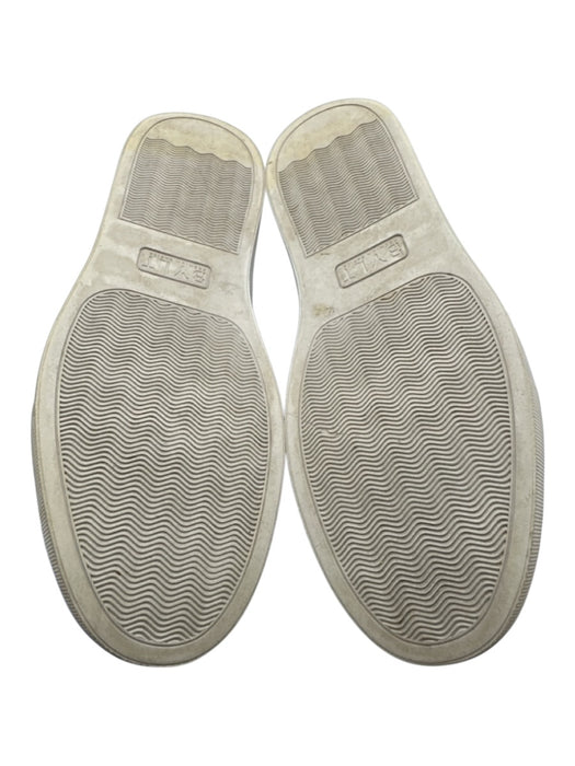 BYLT Shoe Size 10.5 White Leather Solid Sneaker Men's Shoes White / 10.5