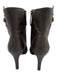 Kurt Geiger Shoe Size 38 Brown Leather Pointed Toe Side Zip Pebbled Booties Brown / 38