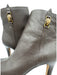 Kurt Geiger Shoe Size 38 Brown Leather Pointed Toe Side Zip Pebbled Booties Brown / 38