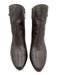 Kurt Geiger Shoe Size 38 Brown Leather Pointed Toe Side Zip Pebbled Booties Brown / 38
