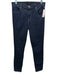 J Brand Size 28 Dark Wash Cotton Blend Skinny Straight Leg Jeans Dark Wash / 28