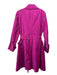 Marc By Marc Jacobs Magenta Purple Cotton Double Breast Trench Coat Magenta Purple / L