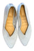 Cynthia Rowley Shoe Size 7 Slate Blue Canvas Pointed Toe Flats Slate Blue / 7
