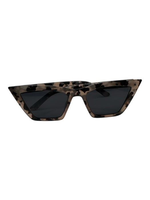 I-Sea Gray & Black Acetate Cat Eye Tortoise Shell Sunglasses Gray & Black