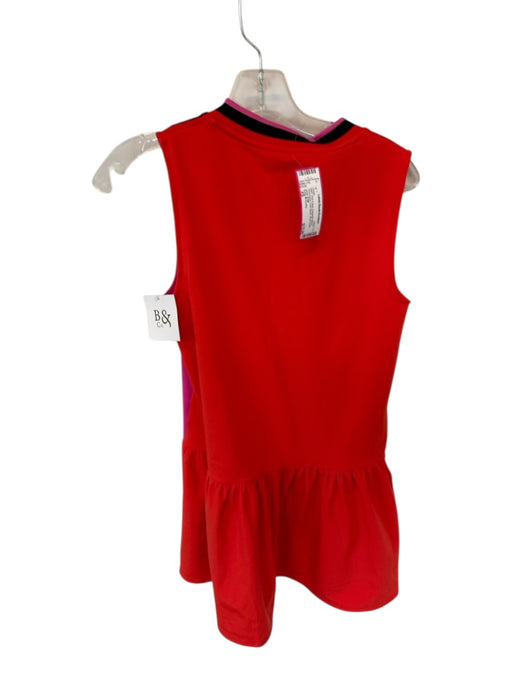 Emily McCarthy Size XS Pink & Red Polyester Blend Sleeveless Color Block Dress Pink & Red / XS