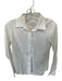 The Shirt Size S White Cotton Blend Long Sleeve Button Down Top White / S