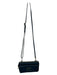 Spartina Navy Leather Crossbody Zip Around Bag Navy / XS