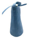 House of Want Light Blue Polyurethane Croc Shoulder Strap Interior Zip Bag Light Blue / Small